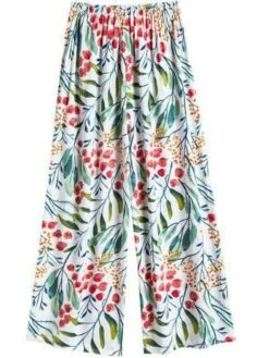 Women's Wide Leg Pants Trousers Baggy Full Length Pocket Baggy Micro-elastic Casual Vacation Casual Daily Pink Green S M -LIGHTINTHEBOX Shop tvcpvb1681961691322