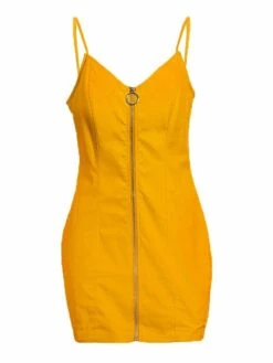 Women's Sheath Dress Mini Dress Black White Red Sleeveless Pure Color Zipper Spring Summer Spaghetti Strap Stylish Party 2022 XS S M L XL XXL 3XL -LIGHTINTHEBOX Shop ufuqya1638356122117