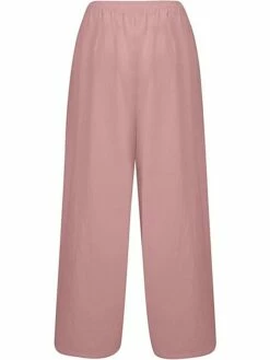 Women's Wide Leg Linen Pants Pants Trousers Full Length Linen / Cotton Blend Pocket Baggy Micro-elastic Mid Waist Fashion Streetwear Daily Daily Wear Claret Navy S M Summer Spring 31 Women's Wide Leg Linen Pants Pants Trousers Full Length Linen / Cotton Blend Pocket Baggy Micro-elastic Mid Waist Fashion Streetwear Daily Daily Wear Claret Navy S M Summer Spring -LIGHTINTHEBOX Shop usdjpi1688454070486