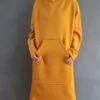 Women's Sweatshirt Dress Casual Dress Midi Dress Fashion Daily Outdoor Vacation Going Out Turtleneck Pocket Solid Color Regular Fit Black Yellow Purple S M L XL XXL 2 Women's Sweatshirt Dress Casual Dress Midi Dress Fashion Daily Outdoor Vacation Going Out Turtleneck Pocket Solid Color Regular Fit Black Yellow Purple S M L XL XXL -LIGHTINTHEBOX Shop usuord1697541674213