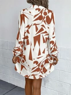 Women's Shirt Dress Casual Dress Mini Dress Outdoor Daily Vacation Polyester Fashion Modern Shirt Collar Button Print Long Sleeve Spring Fall Winter 2023 Loose Fit Black Orange Geometric S M L XL 25 Women's Shirt Dress Casual Dress Mini Dress Outdoor Daily Vacation Polyester Fashion Modern Shirt Collar Button Print Long Sleeve Spring Fall Winter 2023 Loose Fit Black Orange Geometric S M L XL -LIGHTINTHEBOX Shop ususvd1692343070763