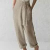 Women's Wide Leg Linen Pants Slacks Full Length Faux Linen Baggy High Waist Yoga Chino Black Dark Blue S M 1 Women's Wide Leg Linen Pants Slacks Full Length Faux Linen Baggy High Waist Yoga Chino Black Dark Blue S M -LIGHTINTHEBOX Shop uxvvgh1623207233811