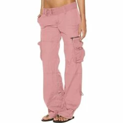 Women's Cargo Pants Tactical Cargo Pants Trousers Full Length Cotton Blend Pocket Baggy Low Waist Chic & Modern Casual / Sporty Sports Weekend Black Pink S M Summer Spring &Fall 27 Women's Cargo Pants Tactical Cargo Pants Trousers Full Length Cotton Blend Pocket Baggy Low Waist Chic & Modern Casual / Sporty Sports Weekend Black Pink S M Summer Spring &Fall -LIGHTINTHEBOX Shop uyiqbt1677046290962