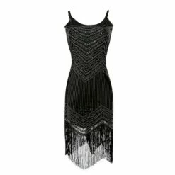 Women's Retro 1920s Fringe Dress Midi Dress Party Halloween Sequins Tassel Fringe Geometric Spaghetti Strap Sleeveless Regular Fit Spring Fall 2023 Silver Black S M L XL 20 Women's Retro 1920s Fringe Dress Midi Dress Party Halloween Sequins Tassel Fringe Geometric Spaghetti Strap Sleeveless Regular Fit Spring Fall 2023 Silver Black S M L XL -LIGHTINTHEBOX Shop uyufqu1692615913831