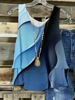 Women's Tank Top Yellow Light Green Royal Blue Graphic Abstract Feather Print Sleeveless Casual Basic Round Neck Regular Fit -LIGHTINTHEBOX Shop uzzbtf1684404908704