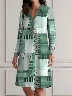 Women's Shirt Dress Casual Dress Cotton Linen Dress Midi Dress Polyester Fashion Casual Daily Outdoor Daily Vacation Shirt Collar Button Print 3/4 Length Sleeve Spring Fall Winter 2023 Loose Fit Blue 11 Women's Shirt Dress Casual Dress Cotton Linen Dress Midi Dress Polyester Fashion Casual Daily Outdoor Daily Vacation Shirt Collar Button Print 3/4 Length Sleeve Spring Fall Winter 2023 Loose Fit Blue -LIGHTINTHEBOX Shop vajpwx1695722578491