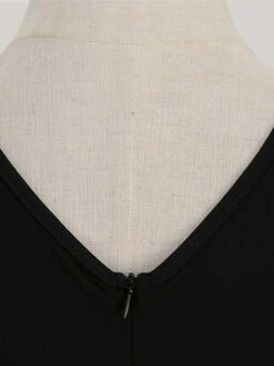 Women‘s Christmas Retro Elegant Vintage Dress Midi Dress Party Ruched Patchwork Santa Claus Crew Neck Long Sleeve Regular Fit Fall Winter 2023 Black Red S M L XL -LIGHTINTHEBOX Shop vanhag1694426167669