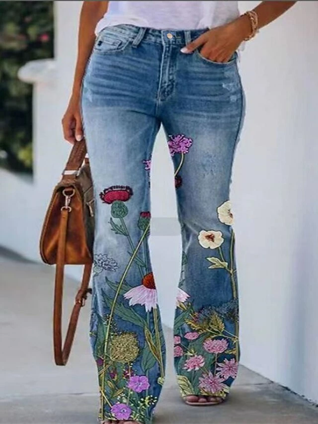 Women's Slacks Long Casual Casual Claret Amethyst L XL Spring, Fall, Winter, Summer 5 Women's Slacks Long Casual Casual Claret Amethyst L XL Spring, Fall, Winter, Summer - Image 3