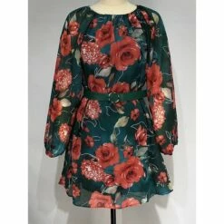 Women's Plus Size Curve Party Dress Casual Dress Cocktail Dress Floral Midi Dress Long Sleeve Print Crew Neck Fashion Party Purple Green Fall Winter XL XXL 3XL 11 Women's Plus Size Curve Party Dress Casual Dress Cocktail Dress Floral Midi Dress Long Sleeve Print Crew Neck Fashion Party Purple Green Fall Winter XL XXL 3XL -LIGHTINTHEBOX Shop vkergp1695645427491