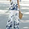 Women's Pants Sets Bolero Top White Floral Printing Plant Patchwork Print Sleeveless Casual Daily Boho Crew Neck Regular Fit Fall & Winter 2 Women's Pants Sets Bolero Top White Floral Printing Plant Patchwork Print Sleeveless Casual Daily Boho Crew Neck Regular Fit Fall & Winter -LIGHTINTHEBOX Shop vkfeox1681205013213