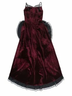 Women's Party Dress Lace Dress Cocktail Dress Midi Dress Black Wine Purple Sleeveless Pure Color Lace Spring Fall Winter Spaghetti Strap Fashion Halloween Birthday Wedding Guest 2023 S M L -LIGHTINTHEBOX Shop vkrxxm1694505118598