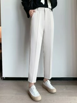 Women's Dress Pants Cropped Pants Ankle-Length Fashion Streetwear Outdoor Office / Career Black White XS S Fall Winter 24 Women's Dress Pants Cropped Pants Ankle-Length Fashion Streetwear Outdoor Office / Career Black White XS S Fall Winter -LIGHTINTHEBOX Shop vqgpfs1697444399499