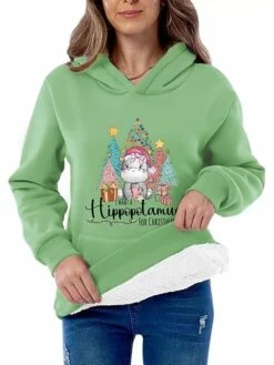 Women's Pullover Christmas Sweatshirt Cotton Fashion Streetwear Classic Front Pocket Print Olive Green Black Red Graphic Christmas Tree Christmas Christmas Street Round Neck Long Sleeve Only Tops 9 Women's Pullover Christmas Sweatshirt Cotton Fashion Streetwear Classic Front Pocket Print Olive Green Black Red Graphic Christmas Tree Christmas Christmas Street Round Neck Long Sleeve Only Tops -LIGHTINTHEBOX Shop vrddys1697715517798