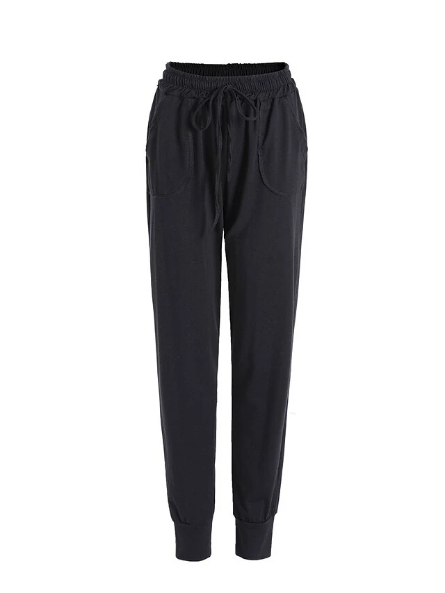 Women's Cargo Pants Sweatpants Chinos Full Length Cotton Blend Pocket Micro-elastic High Waist Fashion Streetwear Street Daily Black Wine S M Fall & Winter 20 Women's Cargo Pants Sweatpants Chinos Full Length Cotton Blend Pocket Micro-elastic High Waist Fashion Streetwear Street Daily Black Wine S M Fall & Winter - Image 18