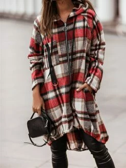 Women's Casual Dress Plaid Dress Spring Dress Midi Dress Zipper Date Going Out Weekend Active Fashion Hooded Long Sleeve 2023 Loose Fit Black Red Green Color S M L XL XXL Size 16 Women's Casual Dress Plaid Dress Spring Dress Midi Dress Zipper Date Going Out Weekend Active Fashion Hooded Long Sleeve 2023 Loose Fit Black Red Green Color S M L XL XXL Size -LIGHTINTHEBOX Shop vvrxfy1692695896853