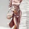 Women‘s Party Dress Wedding Guest Dress Satin Dress Pink Dress Midi Dress Pink Long Sleeve Print Ruched Winter Fall Autumn Crew Neck Elegant Wedding Party Winter Dress 2023 S M L XL XXL -LIGHTINTHEBOX Shop vwzios1627286177519