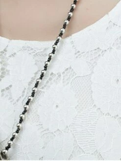 Women's Work Dress Lace Dress Black Dress Fashion Midi Dress Lace Pocket Crew Neck Long Sleeve Plain Loose Fit Black White Pink Fall M L XL XXL 3XL -LIGHTINTHEBOX Shop vymvzm1693281265777