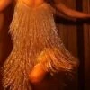 Women's Party Dress Fringe Dress Tassel Dress Knee Length Dress Gold Sleeveless Pure Color Tassel Fringe Summer Spring Deep V Fashion Loose Fit 2023 S M L XL XXL -LIGHTINTHEBOX Shop vzxjhq1646303083348