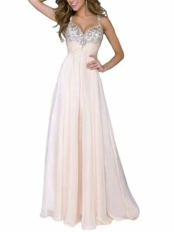 Women‘s Party Dress Wedding Guest Dress Sequin Dress Long Dress Maxi Dress Photo Color Sleeveless Color Block Sequins Spring Summer V Neck Party Party Spring Dress Slim 2023 S M L XL