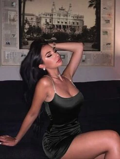 Women's Party Dress Satin Dress Pink Dress Bodycon Mini Dress Black Wine Fuchsia Sleeveless Pure Color Modern Style Summer Spring Cold Shoulder Fashion Party Vacation Summer Dress Slim 2022 S M L XL 14 Women's Party Dress Satin Dress Pink Dress Bodycon Mini Dress Black Wine Fuchsia Sleeveless Pure Color Modern Style Summer Spring Cold Shoulder Fashion Party Vacation Summer Dress Slim 2022 S M L XL -LIGHTINTHEBOX Shop wiey1597226864530