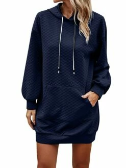 Women's Casual Dress Hoodie Dress Winter Dress Mini Dress Pocket Daily Date Going Out Active Fashion Hooded Long Sleeve 2023 Loose Fit Black Wine Navy Blue Color S M L XL XXL Size 25 Women's Casual Dress Hoodie Dress Winter Dress Mini Dress Pocket Daily Date Going Out Active Fashion Hooded Long Sleeve 2023 Loose Fit Black Wine Navy Blue Color S M L XL XXL Size -LIGHTINTHEBOX Shop wilqqf1694601035989
