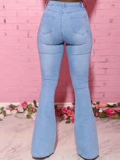 Women‘s Flare Jeans Bootcut Bell Bottom Full Length Cotton Denim Micro-elastic Mid Waist Fashion Streetwear Street Daily Robin‘s Egg Blue Dark Navy XL 2XL Fall Winter 16 Women‘s Flare Jeans Bootcut Bell Bottom Full Length Cotton Denim Micro-elastic Mid Waist Fashion Streetwear Street Daily Robin‘s Egg Blue Dark Navy XL 2XL Fall Winter -LIGHTINTHEBOX Shop wkwyts1693380727694
