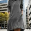 Women's Casual Dress Hoodie Dress Winter Dress Midi Dress Pocket Outdoor Street Daily Fashion Streetwear Hooded Long Sleeve 2023 Loose Fit Black Army Green Gray Color S M L XL XXL Size 2 Women's Casual Dress Hoodie Dress Winter Dress Midi Dress Pocket Outdoor Street Daily Fashion Streetwear Hooded Long Sleeve 2023 Loose Fit Black Army Green Gray Color S M L XL XXL Size -LIGHTINTHEBOX Shop woidsk1694515103121