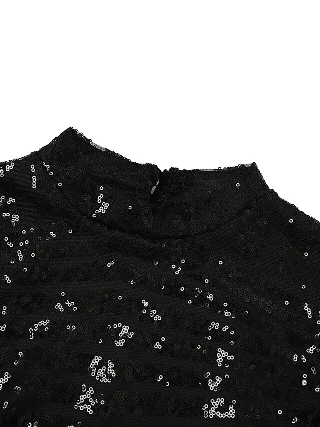 Women's Party Dress Sequin Dress Homecoming Dress Mini Dress Black Gold Flakes Black Long Sleeve Geometric Sequins Spring Fall Winter High Neck Party Party Winter Dress Birthday 2022 S M L XL 12 Women's Party Dress Sequin Dress Homecoming Dress Mini Dress Black Gold Flakes Black Long Sleeve Geometric Sequins Spring Fall Winter High Neck Party Party Winter Dress Birthday 2022 S M L XL - Image 10