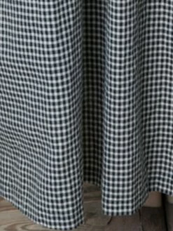 Women's Casual Dress Swing Dress A Line Dress Long Dress Maxi Dress Cotton Basic Casual Outdoor Daily Weekend Crew Neck Pocket Long Sleeve Spring Fall Loose Fit Black Plaid M L XL XXL -LIGHTINTHEBOX Shop wsjoit1672995455090