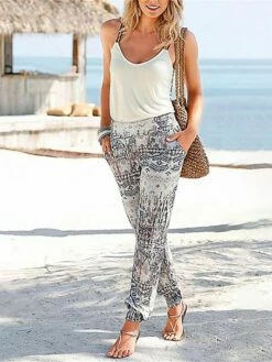 Women's Joggers Chinos Pants Trousers Cotton Gray High Waist Fashion Casual Daily Wear Vacation Beach Pocket Full Length Comfort Floral S M L XL 2XL 10 Women's Joggers Chinos Pants Trousers Cotton Gray High Waist Fashion Casual Daily Wear Vacation Beach Pocket Full Length Comfort Floral S M L XL 2XL -LIGHTINTHEBOX Shop wuaogj1690788886303