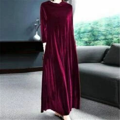 Women‘s Velvet Dress Shift Dress Caftan Dress Long Dress Maxi Dress Green Black Purple Long Sleeve Pure Color Pocket Winter Fall Spring Crew Neck Mature Winter Dress Daily Vacation 2023 25 Women‘s Velvet Dress Shift Dress Caftan Dress Long Dress Maxi Dress Green Black Purple Long Sleeve Pure Color Pocket Winter Fall Spring Crew Neck Mature Winter Dress Daily Vacation 2023 -LIGHTINTHEBOX Shop wwumgz1694484814260