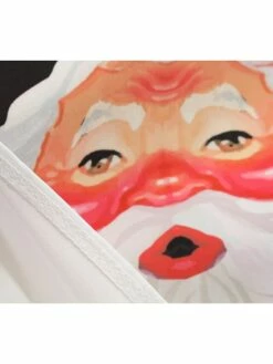 Women's Christmas Midi Dress Black Red Sleeveless Santa Claus Print Spring Summer Spaghetti Strap 2022 S M L XL 2XL -LIGHTINTHEBOX Shop wxxzxl1667980449420