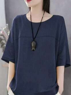 Women's T Shirt Tee White Blue Orange Plain Short Sleeve Daily Weekend Basic Round Neck Regular Fit 8 Women's T Shirt Tee White Blue Orange Plain Short Sleeve Daily Weekend Basic Round Neck Regular Fit -LIGHTINTHEBOX Shop xdvdsd1675842118779