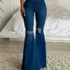 Women‘s Flare Jeans Bell Bottom Pants Trousers Full Length Fashion Streetwear Street Daily Pink Purple S M Summer Fall 2 Women‘s Flare Jeans Bell Bottom Pants Trousers Full Length Fashion Streetwear Street Daily Pink Purple S M Summer Fall -LIGHTINTHEBOX Shop xfezji1694772754230