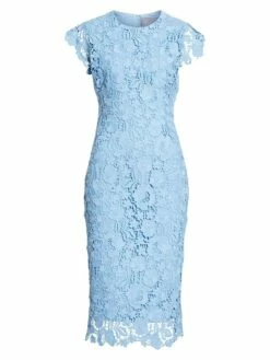 Women‘s Lace Dress Sheath Dress Midi Dress Blue Short Sleeve Solid Color Lace Spring Summer Round Neck Classic & Timeless Party 2023 S M L XL 9 Women‘s Lace Dress Sheath Dress Midi Dress Blue Short Sleeve Solid Color Lace Spring Summer Round Neck Classic & Timeless Party 2023 S M L XL -LIGHTINTHEBOX Shop xljukr1675415017451
