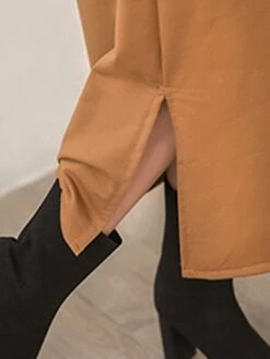 Women's Casual Dress Hoodie Dress Long Dress Maxi Dress Fashion Daily Outdoor Home Vacation Crew Neck Pocket Pure Color Pure Color Loose Fit Black Brown Army Green M L XL XXL -LIGHTINTHEBOX Shop xuadnp1693294408380