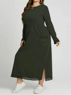 Women's Casual Dress Sweatshirt Dress Winter Dress Long Dress Maxi Dress Ruched Pocket Outdoor Daily Going Out Fashion Streetwear Crew Neck Long Sleeve 2023 Loose Fit Black Wine Purple Color S M L XL 36 Women's Casual Dress Sweatshirt Dress Winter Dress Long Dress Maxi Dress Ruched Pocket Outdoor Daily Going Out Fashion Streetwear Crew Neck Long Sleeve 2023 Loose Fit Black Wine Purple Color S M L XL -LIGHTINTHEBOX Shop xuokpb1693813477468