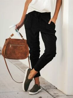 Women's Cargo Pants Sweatpants Chinos Full Length Cotton Blend Pocket Micro-elastic High Waist Fashion Streetwear Street Daily Black Wine S M Fall & Winter 25 Women's Cargo Pants Sweatpants Chinos Full Length Cotton Blend Pocket Micro-elastic High Waist Fashion Streetwear Street Daily Black Wine S M Fall & Winter -LIGHTINTHEBOX Shop xuxzzw1692602739209