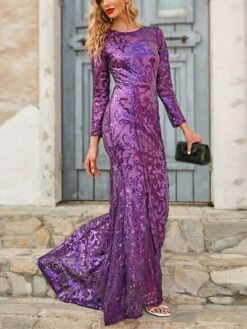 Women's Prom Dress Party Dress Sequin Dress Long Dress Maxi Dress Purple Gold Long Sleeve Solid Color Sequins Spring Fall Winter Crew Neck Fashion Party Winter Dress Wedding Guest 2022 S M L XL XXL 14 Women's Prom Dress Party Dress Sequin Dress Long Dress Maxi Dress Purple Gold Long Sleeve Solid Color Sequins Spring Fall Winter Crew Neck Fashion Party Winter Dress Wedding Guest 2022 S M L XL XXL -LIGHTINTHEBOX Shop xxxmte1663663292827