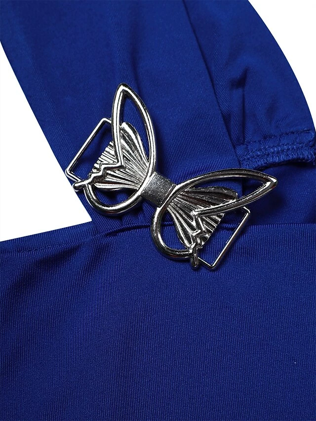 Women‘s Plus Size Curve Party Dress Swing Dress Formal Dress Solid Color Midi Dress Half Sleeve Hollow Out Plus High Low V Neck Elegant Party Black White Summer Spring L XL XXL 3XL 4XL 12 Women‘s Plus Size Curve Party Dress Swing Dress Formal Dress Solid Color Midi Dress Half Sleeve Hollow Out Plus High Low V Neck Elegant Party Black White Summer Spring L XL XXL 3XL 4XL - Image 10