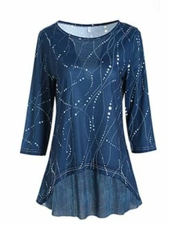 Women's Blouse Wine Blue Purple Graphic Print 3/4 Length Sleeve Daily Going Out Weekend Casual Crew Neck Regular Fit Fall Winter 35 Women's Blouse Wine Blue Purple Graphic Print 3/4 Length Sleeve Daily Going Out Weekend Casual Crew Neck Regular Fit Fall Winter -LIGHTINTHEBOX Shop yiwqto1669109325163