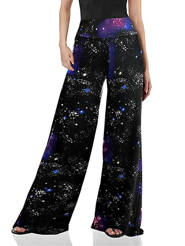 Women's Chinos Pants Trousers Full Length Fashion Streetwear Street Daily White Leaves Zhang Qing M L Summer Fall 3 Women's Chinos Pants Trousers Full Length Fashion Streetwear Street Daily White Leaves Zhang Qing M L Summer Fall