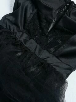 Women‘s Prom Party Dress Black Dress Long Dress Maxi Dress Red Sleeveless Pure Color Lace Winter Fall Autumn Strapless Party 2023 S M L XL XXL 3XL 4XL 5XL -LIGHTINTHEBOX Shop yjbnnm1676616467266