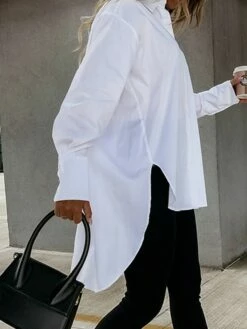 Women's Shirt Dress Casual Dress Mini Dress Outdoor Daily Vacation Cotton Fashion Modern Shirt Collar Button Split Long Sleeve Fall Winter 2023 Loose Fit Black White Blue Pure Color XS S M L XL 34 Women's Shirt Dress Casual Dress Mini Dress Outdoor Daily Vacation Cotton Fashion Modern Shirt Collar Button Split Long Sleeve Fall Winter 2023 Loose Fit Black White Blue Pure Color XS S M L XL -LIGHTINTHEBOX Shop ympvok1695813922007