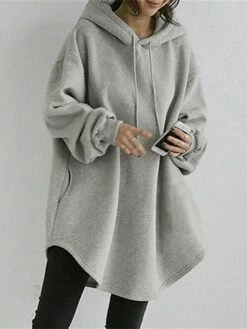 Women's Casual Dress Hoodie Dress Winter Dress Mini Dress Ruched Outdoor Street Daily Fashion Streetwear Hooded Long Sleeve 2023 Loose Fit Black Royal Blue Gray Color S M L XL XXL Size 16 Women's Casual Dress Hoodie Dress Winter Dress Mini Dress Ruched Outdoor Street Daily Fashion Streetwear Hooded Long Sleeve 2023 Loose Fit Black Royal Blue Gray Color S M L XL XXL Size -LIGHTINTHEBOX Shop ymxxzb1694510110125