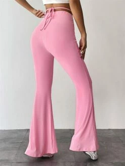 Women's Flare Leggings Full Length Fashion Streetwear Street Daily Pinky Black S M Fall Winter -LIGHTINTHEBOX Shop ynxgru1696731603126