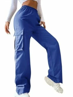 Women‘s Cargo Khaki Pants Trousers Full Length Cotton Pocket Micro-elastic High Waist Fashion Streetwear Street Daily Wear Rice White Sapphire S M Summer Spring 18 Women‘s Cargo Khaki Pants Trousers Full Length Cotton Pocket Micro-elastic High Waist Fashion Streetwear Street Daily Wear Rice White Sapphire S M Summer Spring -LIGHTINTHEBOX Shop yqyrxz1688633274877