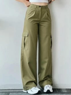 Women‘s Cargo Khaki Parachute Pants Chinos Trousers Full Length Cotton Micro-elastic Mid Waist Fashion Streetwear Street Daily Apricot Pink ArmyGreen S M Fall Winter 16 Women‘s Cargo Khaki Parachute Pants Chinos Trousers Full Length Cotton Micro-elastic Mid Waist Fashion Streetwear Street Daily Apricot Pink ArmyGreen S M Fall Winter -LIGHTINTHEBOX Shop yvuzmp1693295364186