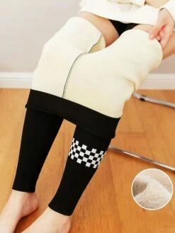 Women's Pants Trousers Anti Chafing Shorts Full Length Fashion Streetwear Street Daily Light Gray Dark-Gray One-Size Fall Winter