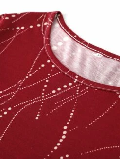 Women's Blouse Wine Blue Purple Graphic Print 3/4 Length Sleeve Daily Going Out Weekend Casual Crew Neck Regular Fit Fall Winter 31 Women's Blouse Wine Blue Purple Graphic Print 3/4 Length Sleeve Daily Going Out Weekend Casual Crew Neck Regular Fit Fall Winter -LIGHTINTHEBOX Shop yzeddr1669109323100